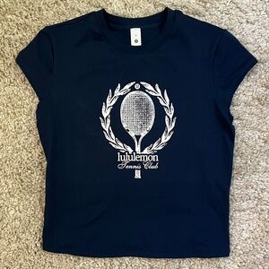Lululemon Organic Tennis Club Tee Navy Size M